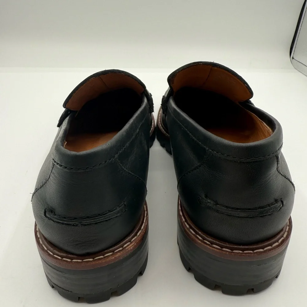 Madewell Corrine lugsole loafers black size 6 women’s - Picture 5 of 8